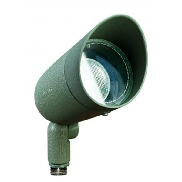 Dabmar Lighting 7W & 120V PAR20 3 LEDs Hooded Open Lamp Spot Light Green DPR-LED20-HOOD-G